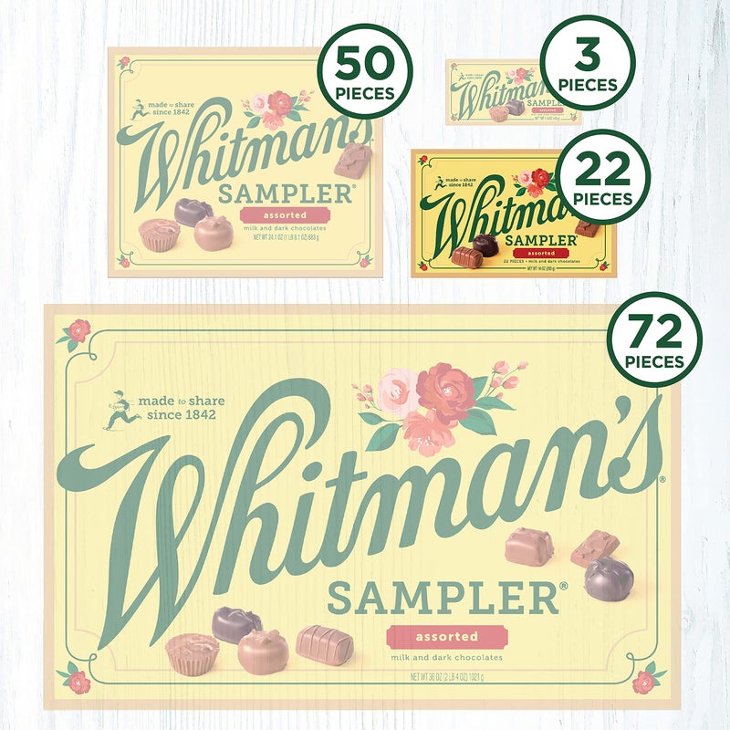 Russell Stover Whitman's Sampler Mother's Day Assorted Chocolates, 10 Ounce (22 Pieces) - Image 3